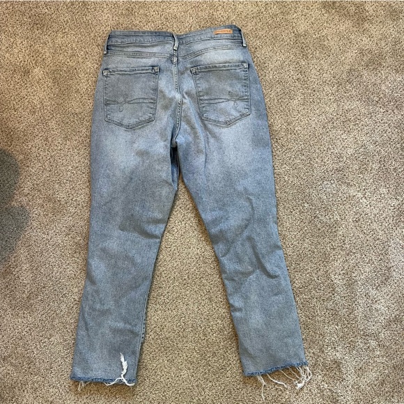 Denizen from Levi's Light Blue Distressed Skinny Jeans - Picture 6 of 7